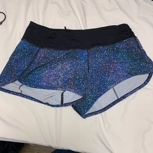 Lululemon speed shorts